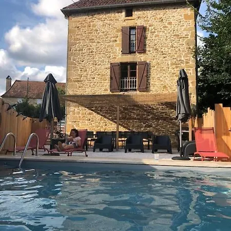 Maison 12 Pers / Perigord Noir / Piscine Holiday home Saint-Julien-de-Lampon